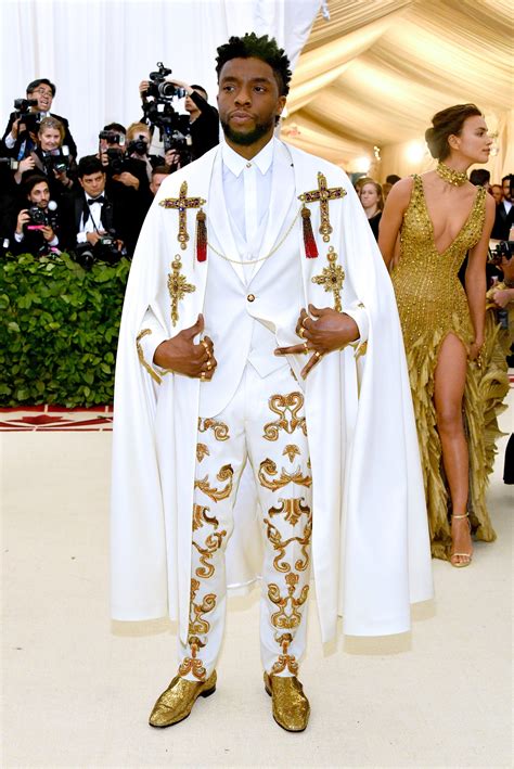 chadwick boseman white suit